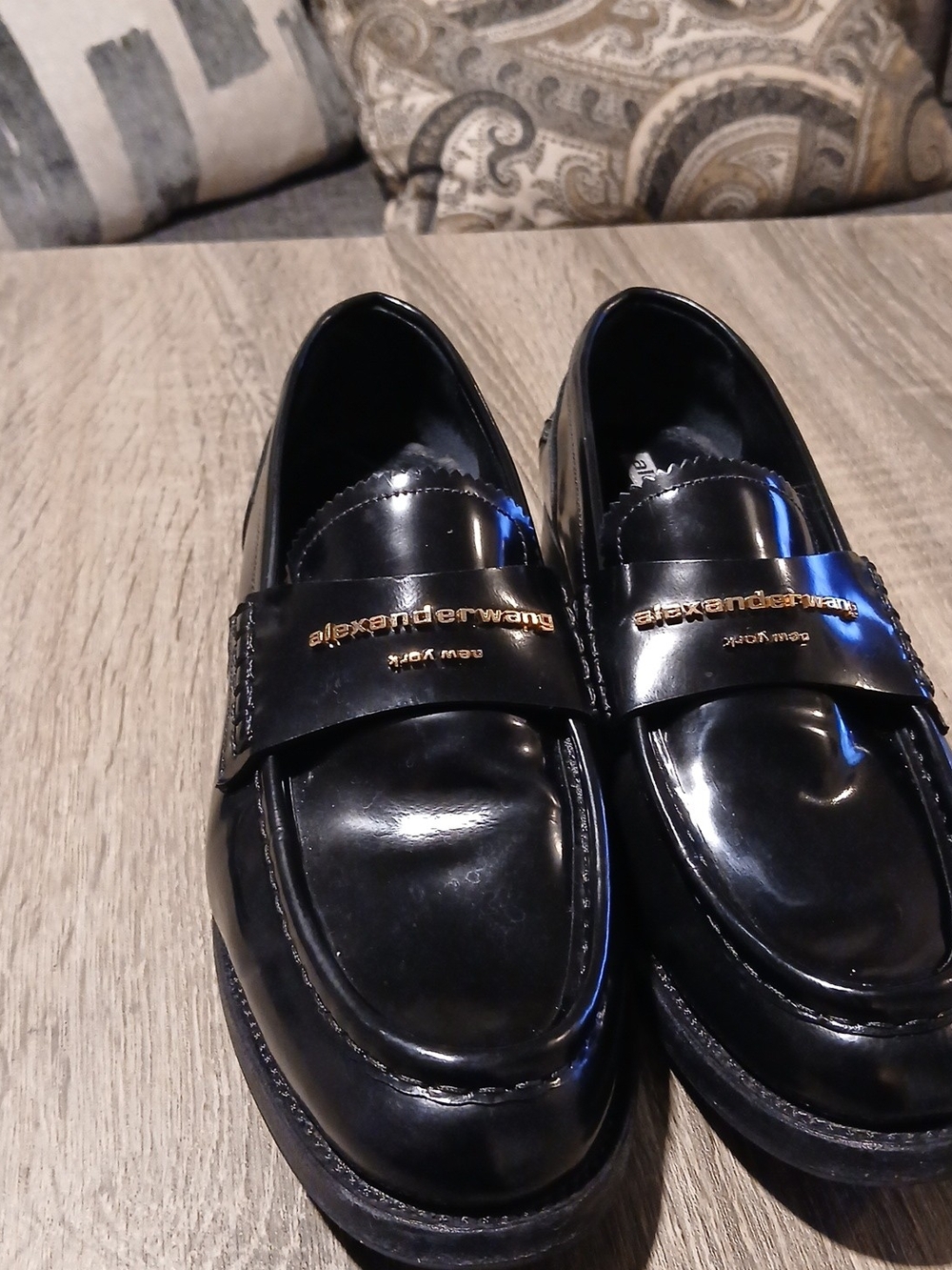 ✨ AUTHENTIC ALEXANDER WANG CARTER LEATHER LOAFERS ✨ Size 39